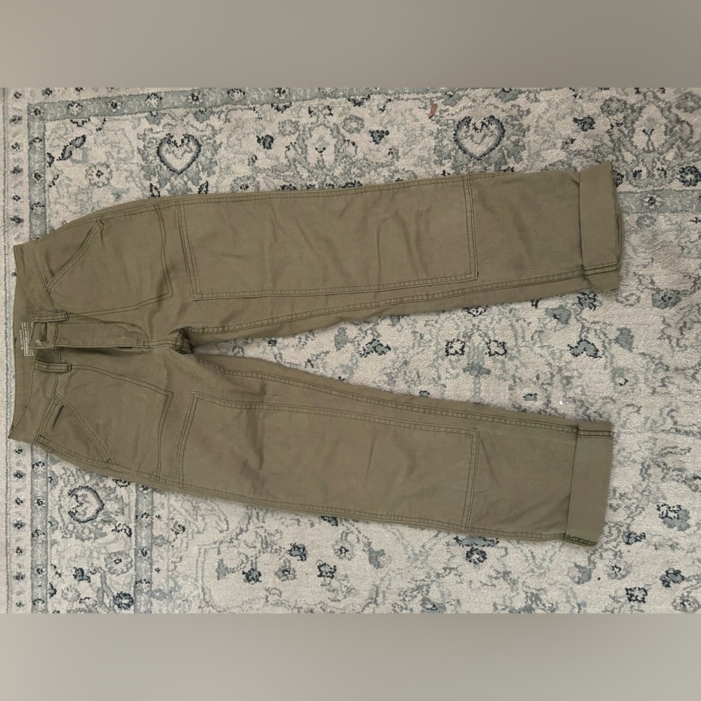 REI high waisted cargo pants